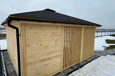 Altana ogrodowa IRIS 4m x 4m