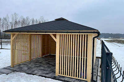 Altana ogrodowa IRIS 4m x 4m