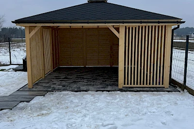 Altana ogrodowa IRIS 4m x 4m