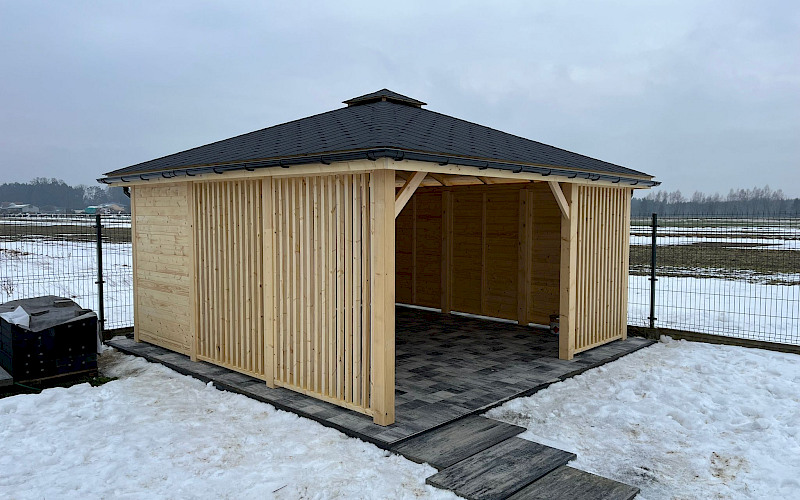 Altana ogrodowa IRIS 4m x 4m