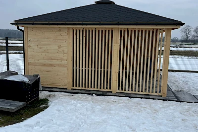 Altana ogrodowa IRIS 4m x 4m